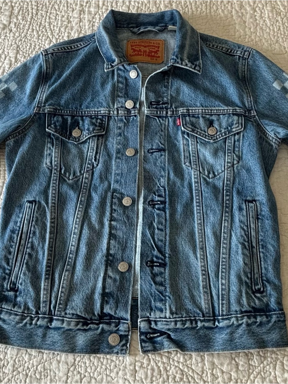 Levi's Small Blue Denim Trucker Jacket